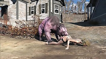 Fallout 4のモンスターが登場する日本のヘンタイアニメーション