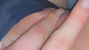 Blonde Girl Achieves Morning Orgasm Through Tight Pussy Fingering