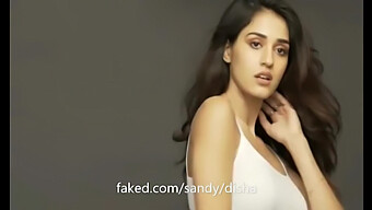 Indisk Skådespelerska Disha Patani Poserar Naken I Professionell Fotosession