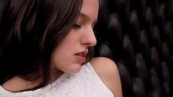 Brunette Beauty Silvie Luca Pleasures Herself Intimately With Her Fingers In High Definition.