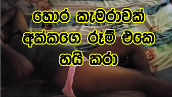 Freshly Leaked Video Of A Sri Lankan Stepsister Engaging In Sexual Activities With An Unfamiliar Person In Her Bedroom