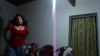 Big Titted Sri Lankan Wife Gives Blowjob To Her Husband