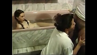 Intimate Bathing Session With Daddy