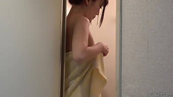 Sarina Kurokawa, A Japanese Schoolgirl, Shares Her Intimate Shower Moments On Camera