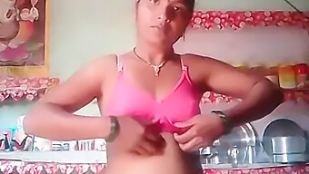 Indian Aunt Records Her Own Nude Photos Showcasing Her Large Breasts