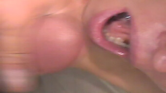 Nice Oral Skills Lead To Creampie Finish