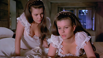 Sexy Vampire Twins Mary And Madeline Collinson In A Horror Movie