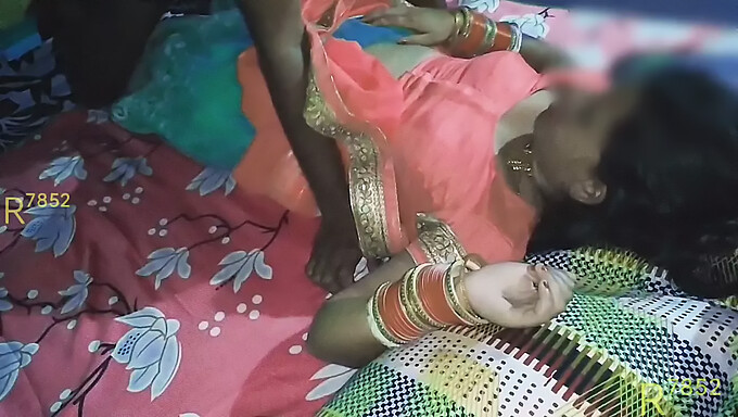 Indian Wife'S Boyfriend Opens Her Saree, Bra, And Blouse, Leading To Breastfeeding And Intimate Talk