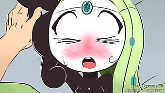 Meloetta'S Intimate Encounter With Her Fitness Instructor In A Cartoonish Pov Style