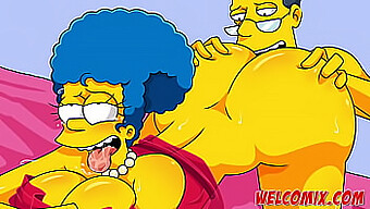 Sexo Animado Con La Seductora Vecina - Una Aventura De Simpsons