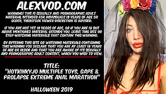 Halloween 2019: Cuộc Phiêu Lưu Hậu Môn Cực Đoan Của Handjob Với Đồ Chơi Ngoài Hành Tinh Và Sa Ngã