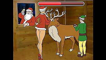 Un Conjoint Infidèle Explore Des Jeux De Noël Érotiques Avec Une Femme Mature