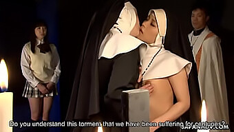 Two Asian Nuns Engage In Hardcore Scissoring