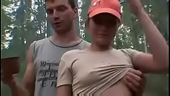 Public Russian Group Sex In Nature