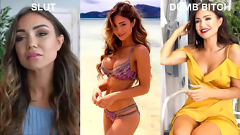 คนดัง Pia Muehlenbeck แสดงในคอมพิวเลชันการแตกคอ