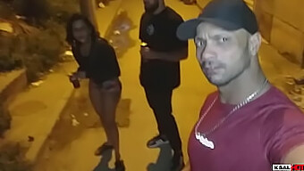 Ksal Hot E Sua Amiga Saem Para Beber E Pegam Um Pau Grande De Uma Adolescente, Levando A Uma Noite Selvagem De Sexo Amador E Dupla Penetração