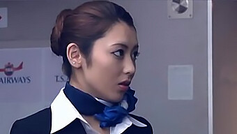 Ayu Sakurai In Uniform: Arousing Stewardess